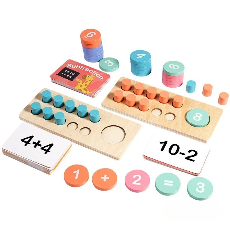 Woods™ - Gør matematik enkelt - matematisk legesæt til børn