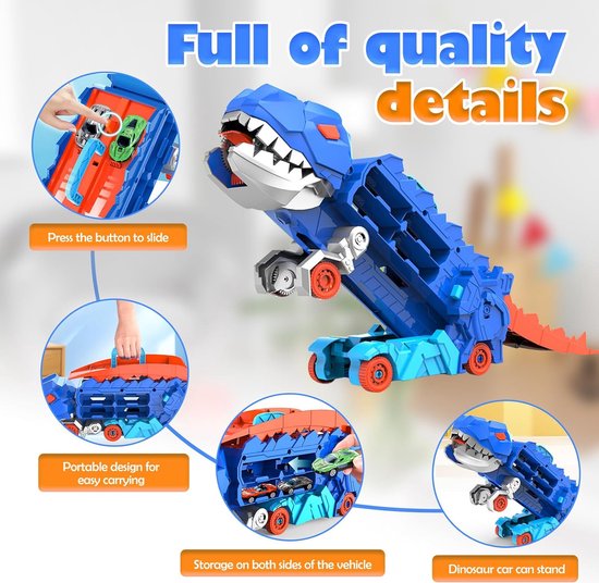 Dino Car™ - Dino Power - Dino Legetøjsbil