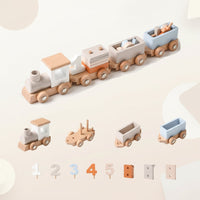 Thumbnail for Color Spring – Legende & Udviklende – Sensoriske trælegetøj til babyer