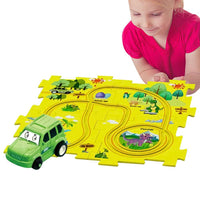 Thumbnail for Car Track™ - Byg, leg og opdag - sæt med legetøjsbiler
