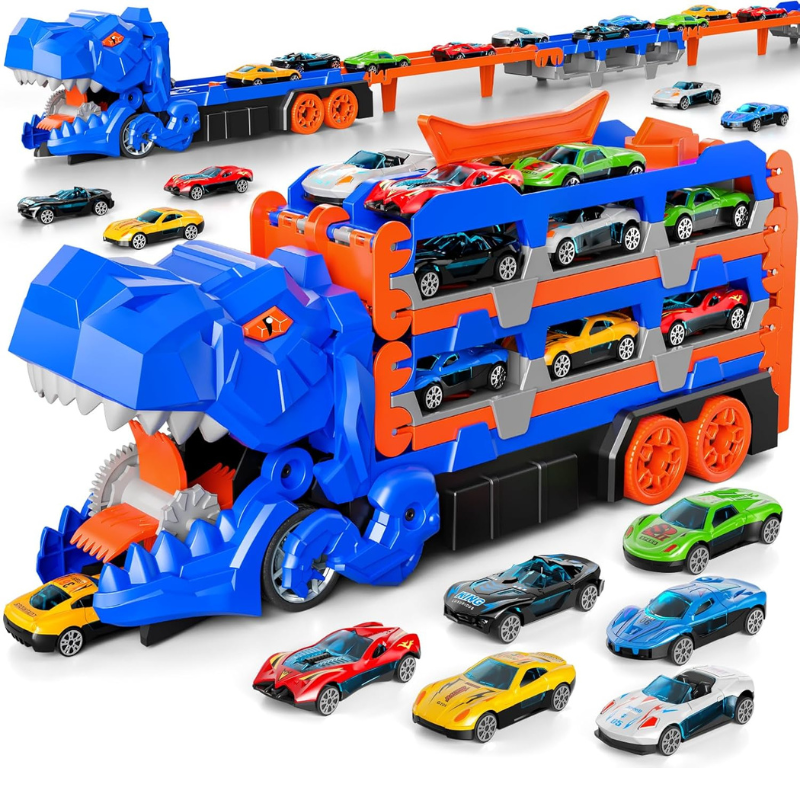 JurassicTruck™ – Cool & sjov – sammenklappelig Dino-transportvogn