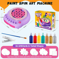Thumbnail for SpinArt – Kreativt & lærerigt – DIY-malingsspindemaskine