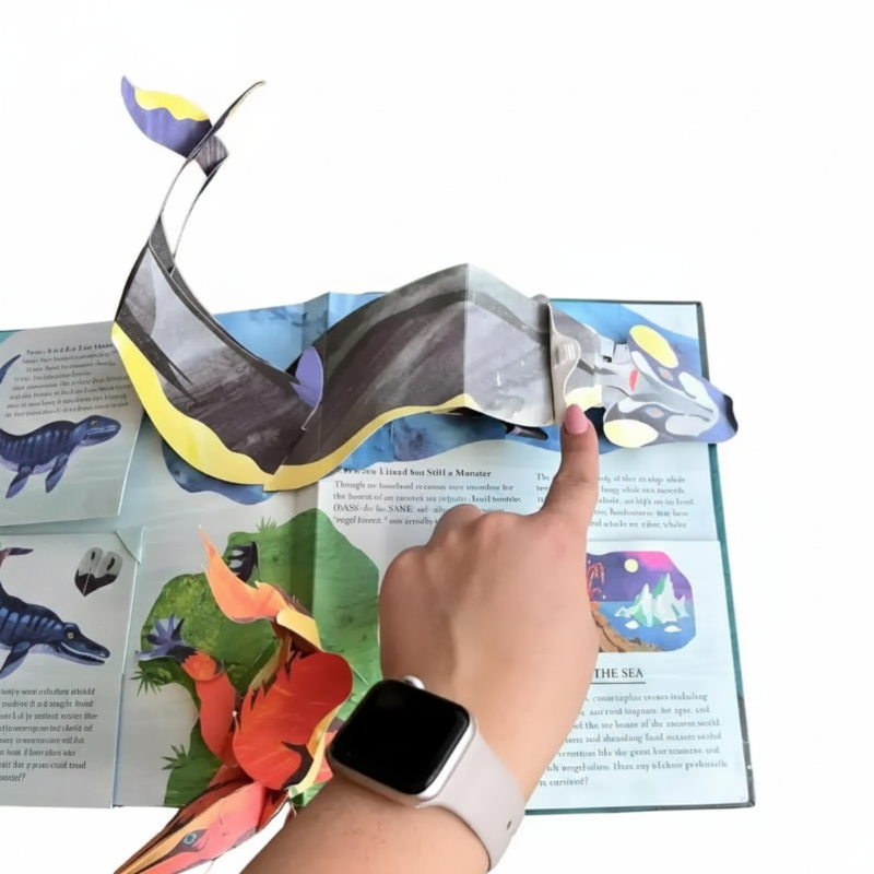 JurassicKids – Spændende og lærerigt – 3D-pop-up-bog om dinosaurer