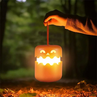 Thumbnail for SpookyLight – Festligt & unikt – Halloween-græskarlampe