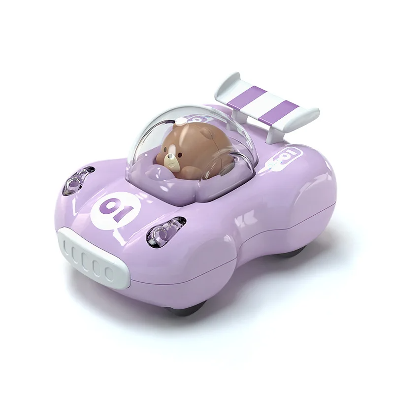 Pull-Back Car™ – Lysende racersjov – Legetøjsbil