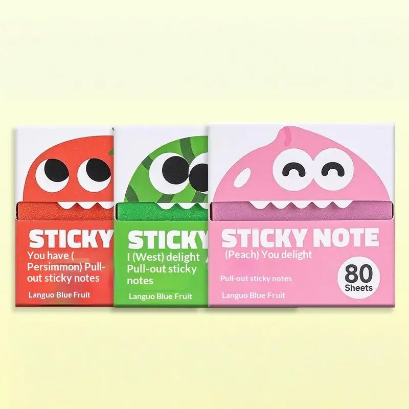 MemoBuddy – Farverig & Funktionel – Gennemsigtige Sticky Notes