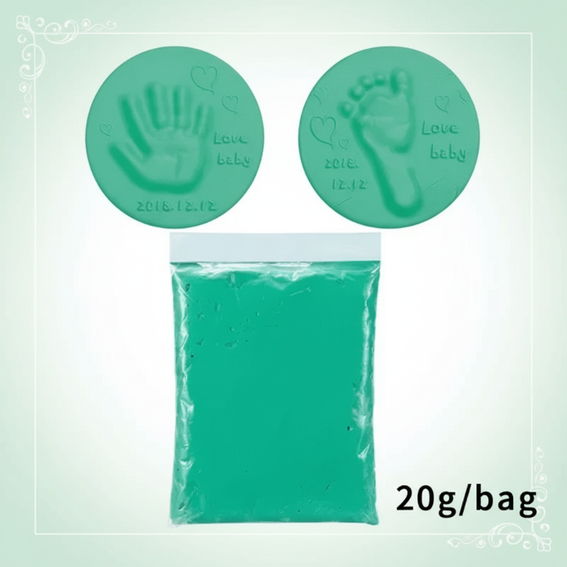 Baby Imprint Clay Kit – Minder & Unikt – Ler-aftrykssæt