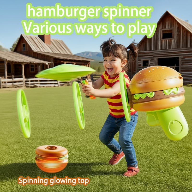 Flying Disk Toy – Kreativt & Bevægeligt – Gyro Gun
