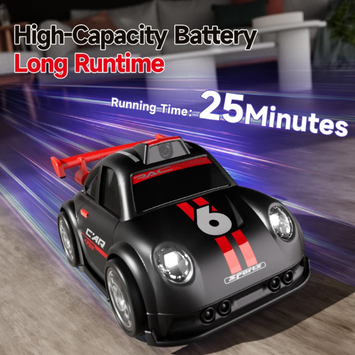 RacePro – RC & Stunt – Drift-Sensing Racer Auto med kamera