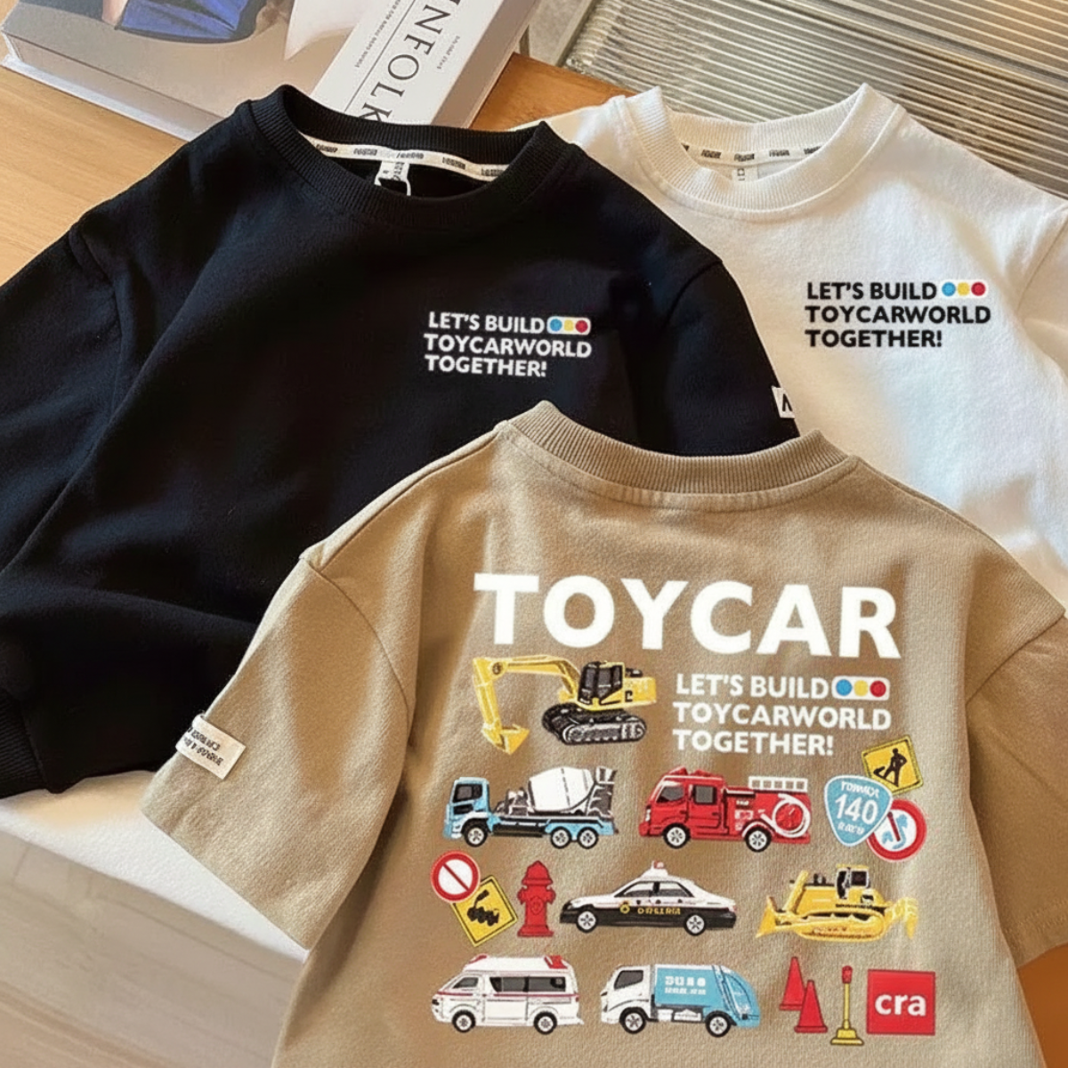 PlayCars – Hverdags tøj & Blødt – Børnetøj med bilmotiv