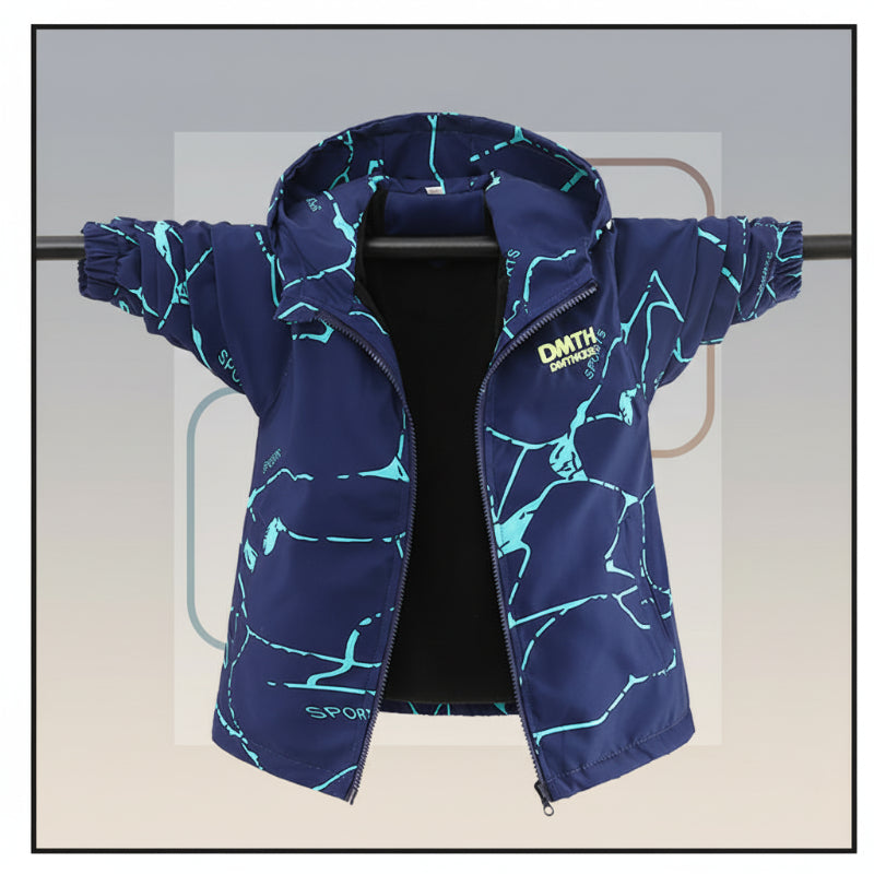 Reversible Kids Jacket – Vandtæt og vindtæt – Letvægtsjakke