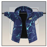 Thumbnail for Reversible Kids Jacket – Vandtæt og vindtæt – Letvægtsjakke