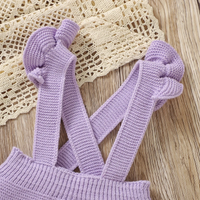 Thumbnail for FloraKnit – Blødt & sødt – babyoutfit med vest, smækbukser og hårbånd