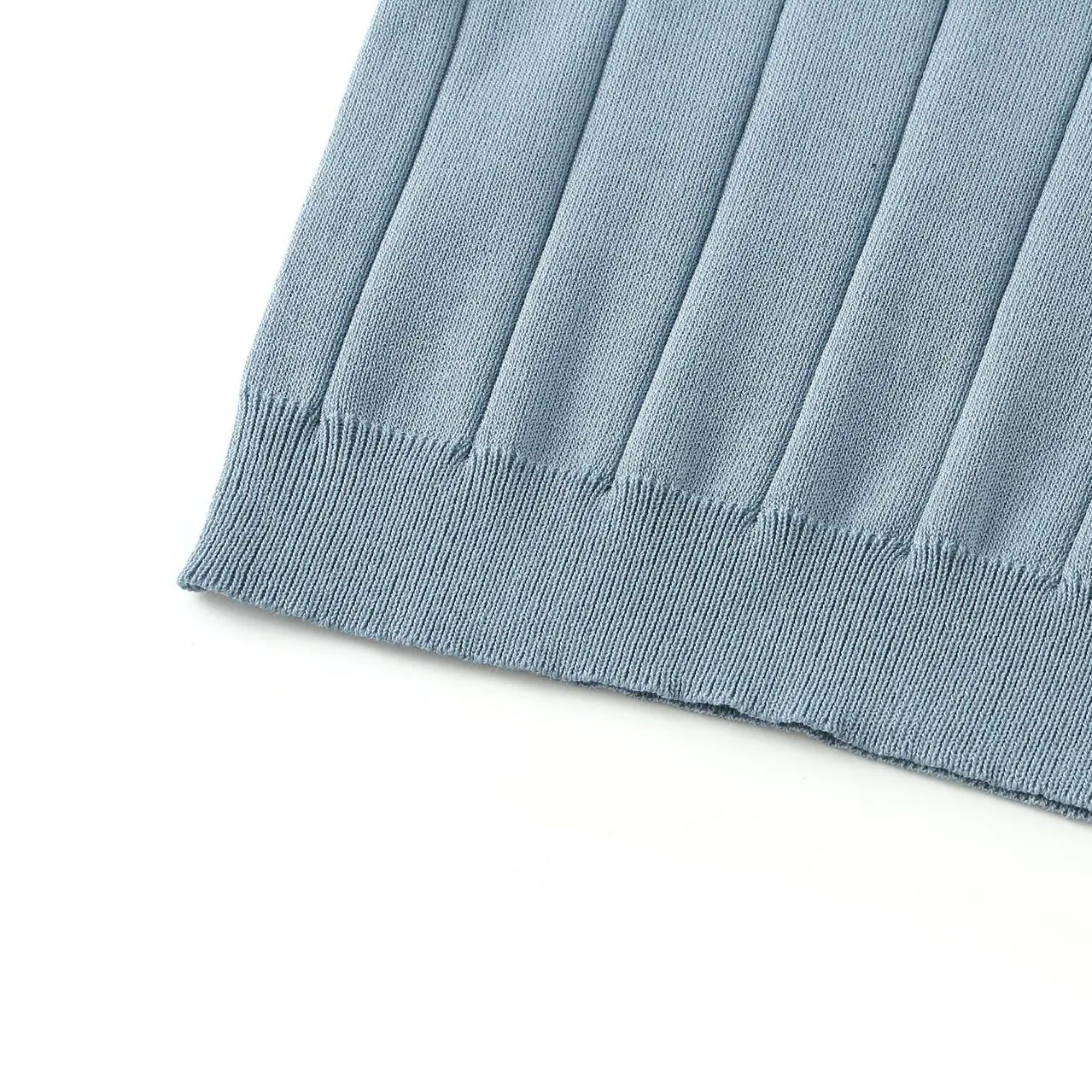 MiniLuxe – Elegant og behagelig – poloshirt i strikket stof