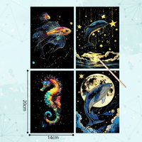 Thumbnail for GlowArt – Glow-in-the-dark – Skrabelodssæt