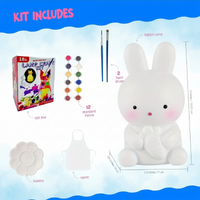 Thumbnail for MiniCrafters – Kreativitet & læring – DIY-lampe og dyresæt til maling