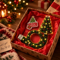 Thumbnail for HolidayBeam – Festligt og stemningsfuldt – USB-juleprojektor med lysmønstre
