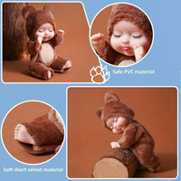 Thumbnail for LittleDolly – Sødt og hyggeligt – Babydukke i et muntert dyrekostume