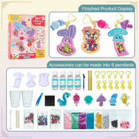 Thumbnail for DIY Crystal Keychain Kit – Kreativt & legesygt – Nøglerings-håndværkssæt