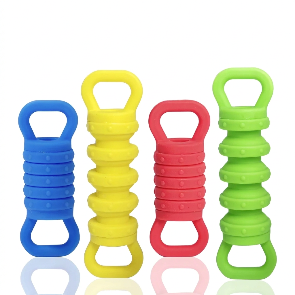 Plungy – Elastisk & sensorisk – Fidget-legetøj af silikone (sæt med 4)