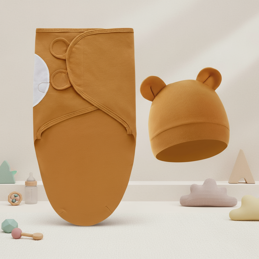 SnuggleBear – Blød og varm – Baby-sovedyne