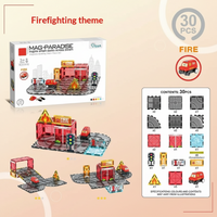 Thumbnail for Magnetic Road Blocks – Kreativt & lærerigt – Magnetiske veje byggesæt