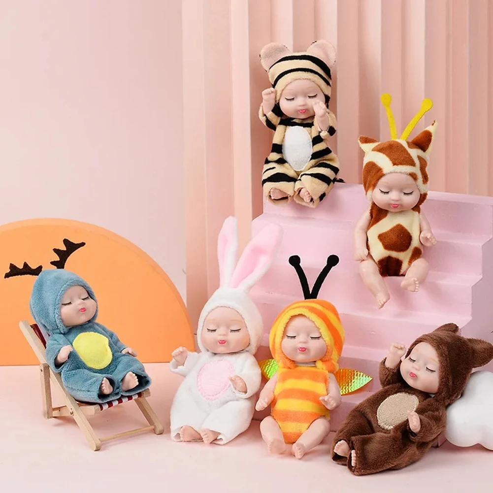 LittleDolly – Sødt og hyggeligt – Babydukke i et muntert dyrekostume
