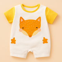 Thumbnail for Mini Fashion™ - Komfort til hver eneste nat - Kortærmet pyjamasbodysuit