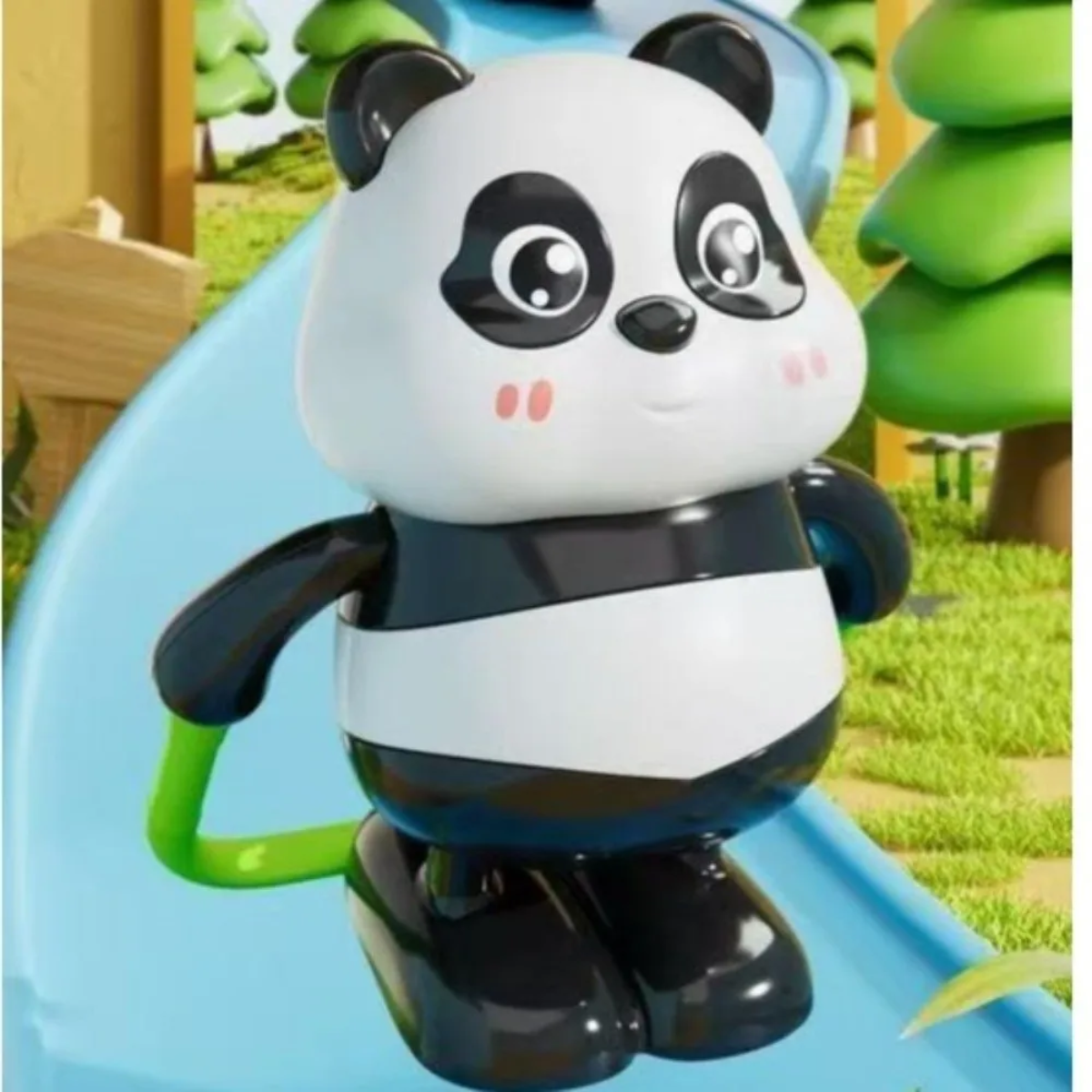 PandaPlay – Sjovt  & Aktivt – Optrækkeligt panda-legetøj