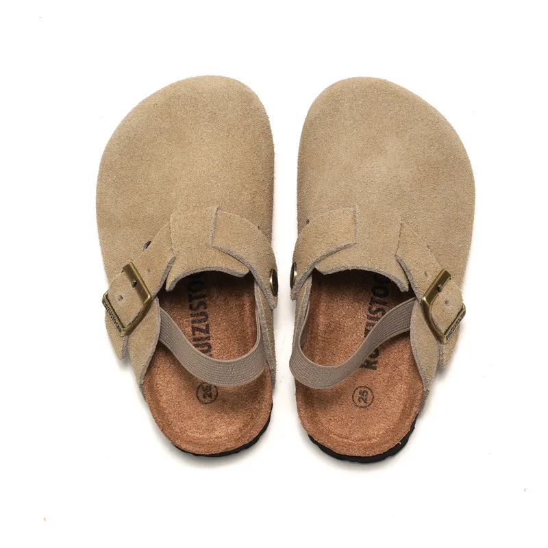 LittleWalk – Komfortable & trendy – sandaler i ruskind