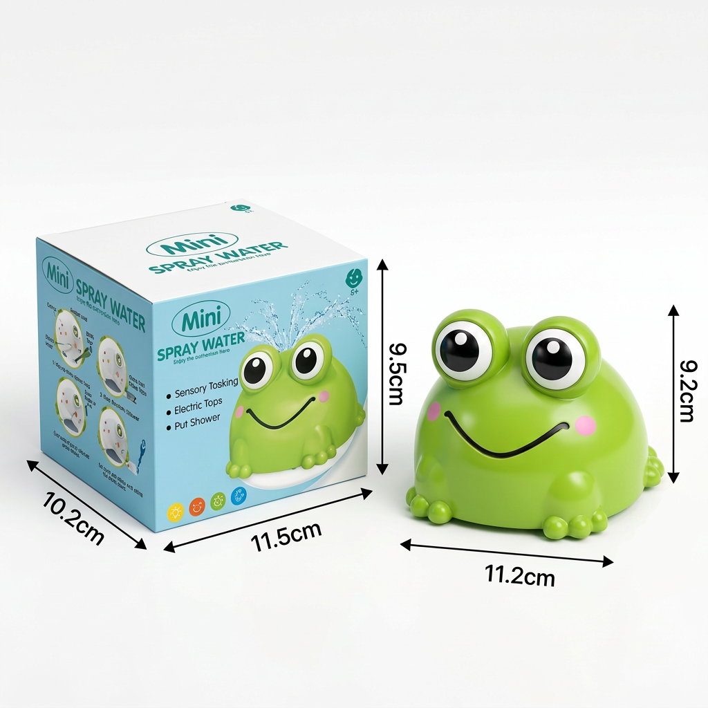 FrogSplash – Munter & interaktiv – Automatisk vandfontæne