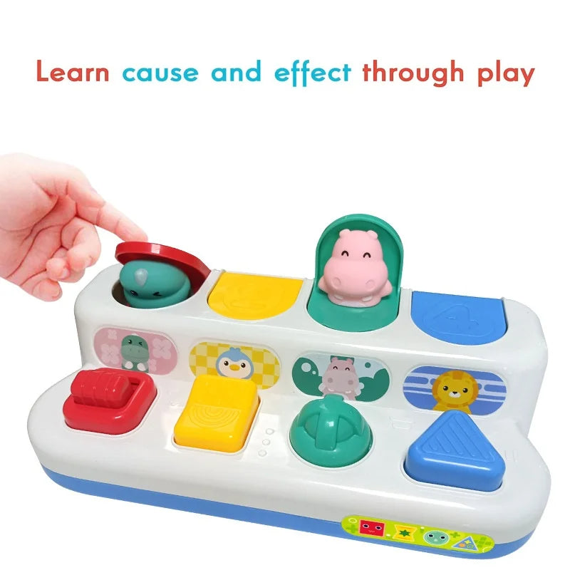 Baby Button Toy™ - sjov med at trykke - Babylegetøj – Min lille Mus