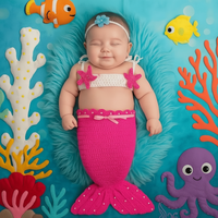 Thumbnail for OceanPrincess – Fortryllende & behageligt – Baby-havfruesæt