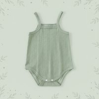 Thumbnail for Summer Bodysuit – Let og behagelig – strikket babybody