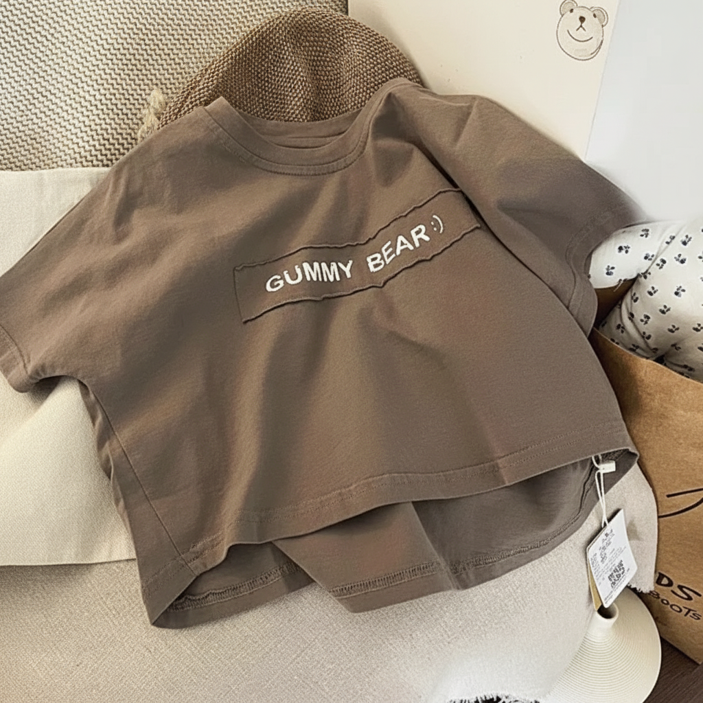 SoftMate – Enkelt og stilfuldt – kortærmet T-shirt til drenge