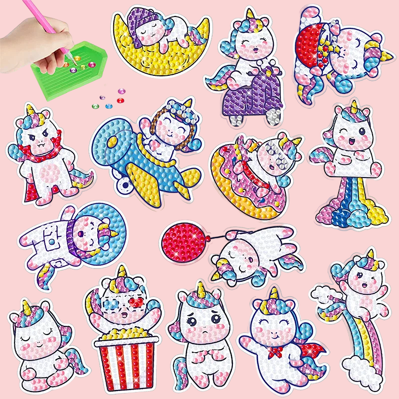 GemArt – Skyggefuld & skinnende – Diamantmaleri-klistermærker