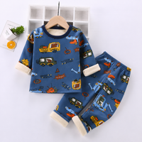 Thumbnail for Mini Fashion™ - Tegneserie-fleece-pyjamas til børn