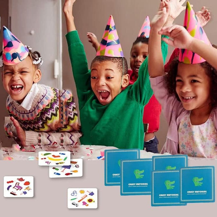 Crazy Matching™ - pædagogisk hukommelsestræning - hukommelseskortspil