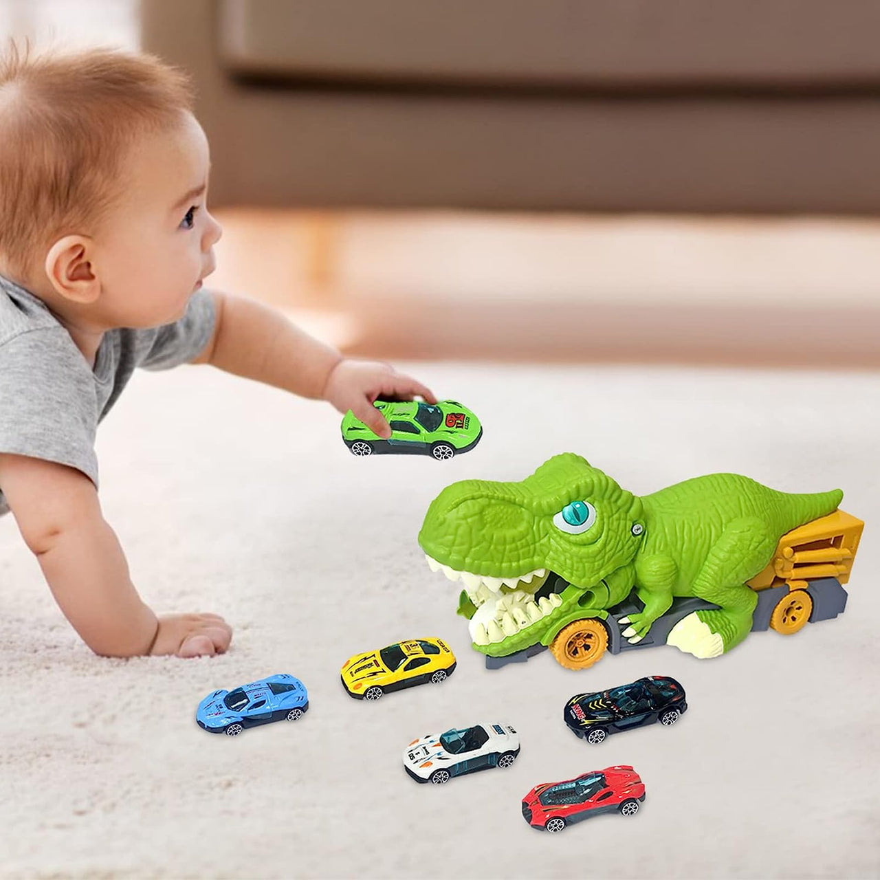 Dino Car Truck™ - Kør ind i forhistorien - Dinosaur-legetøjsbil