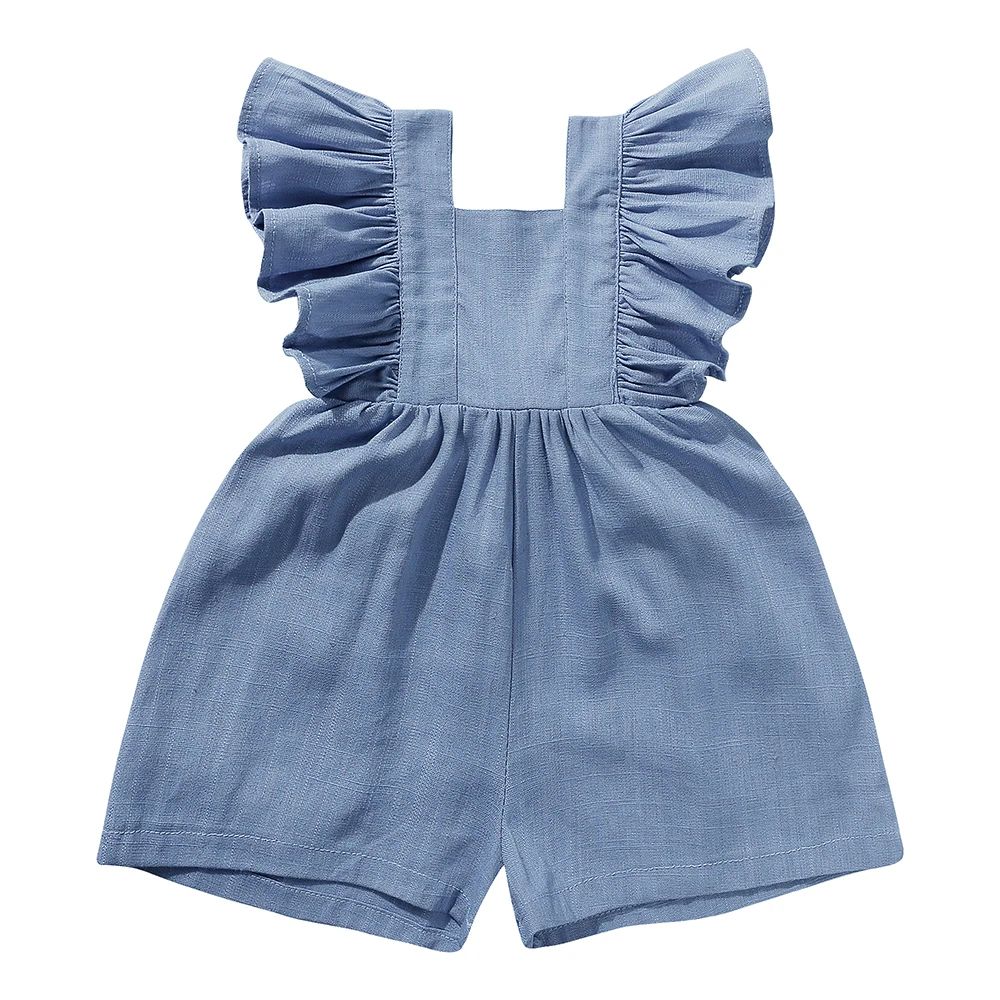 Mini Fashion™ - Sommerlig og sød - Jumpsuit til børn, piger