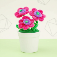 Thumbnail for CraftBloom – Farverigt & kreativt – DIY blomsterpotte-håndværkssæt
