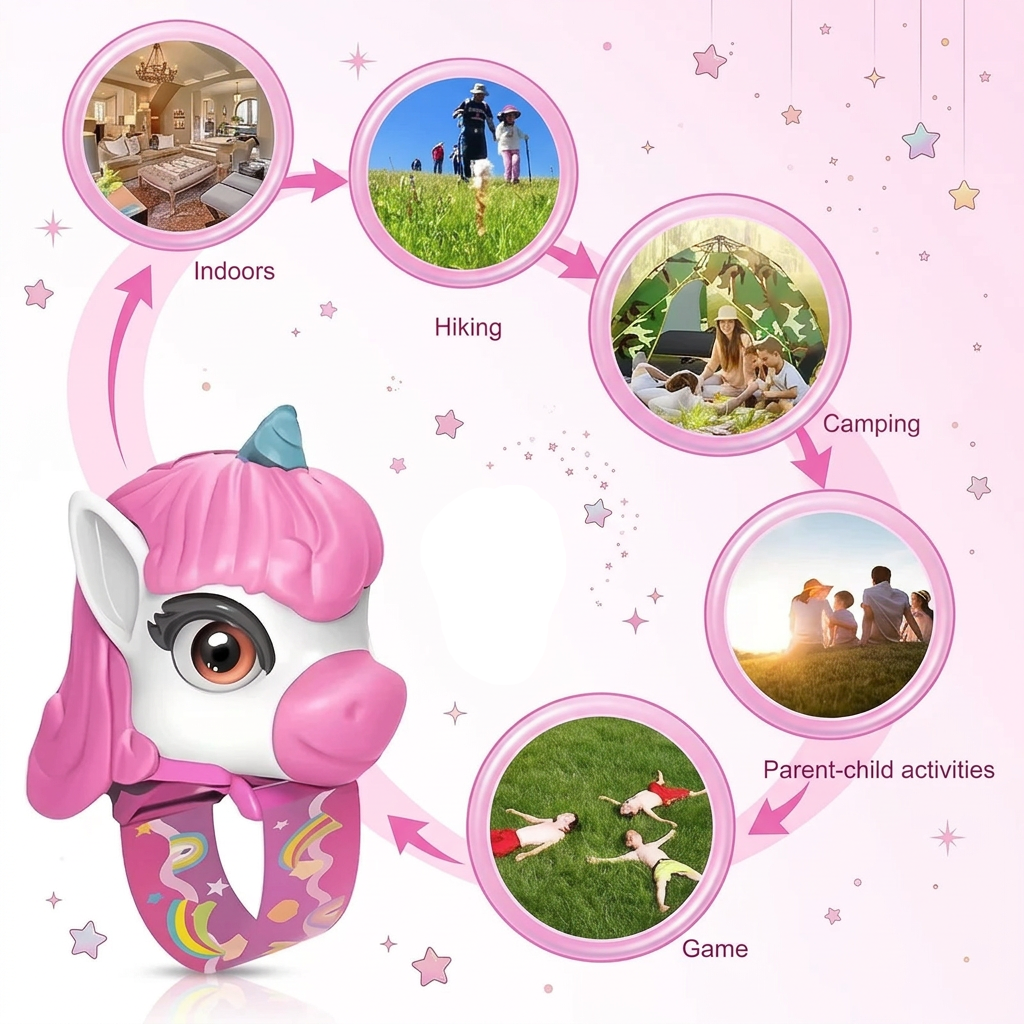 UnicornTalk – Sødt & interaktivt – Unicorn-walkie-talkie til børn