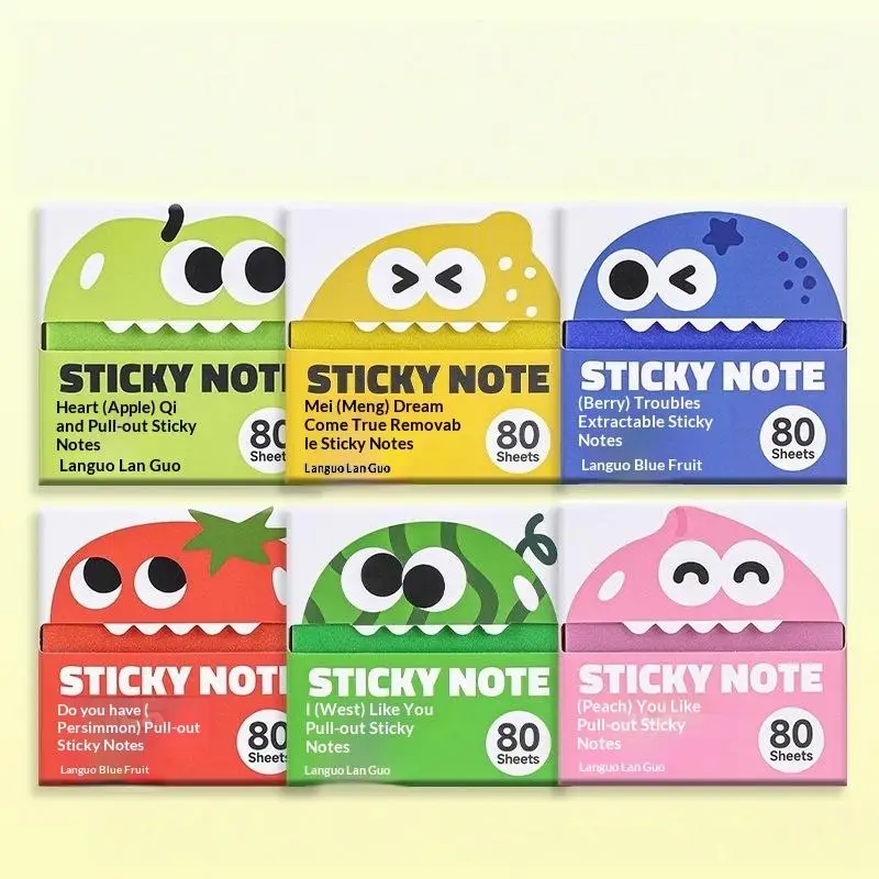 MemoBuddy – Farverig & Funktionel – Gennemsigtige Sticky Notes