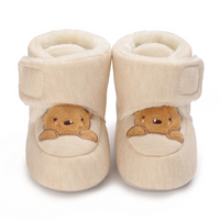 Thumbnail for TinyBoots – Hyggeligt & behageligt – Plys-babysko til vinteren
