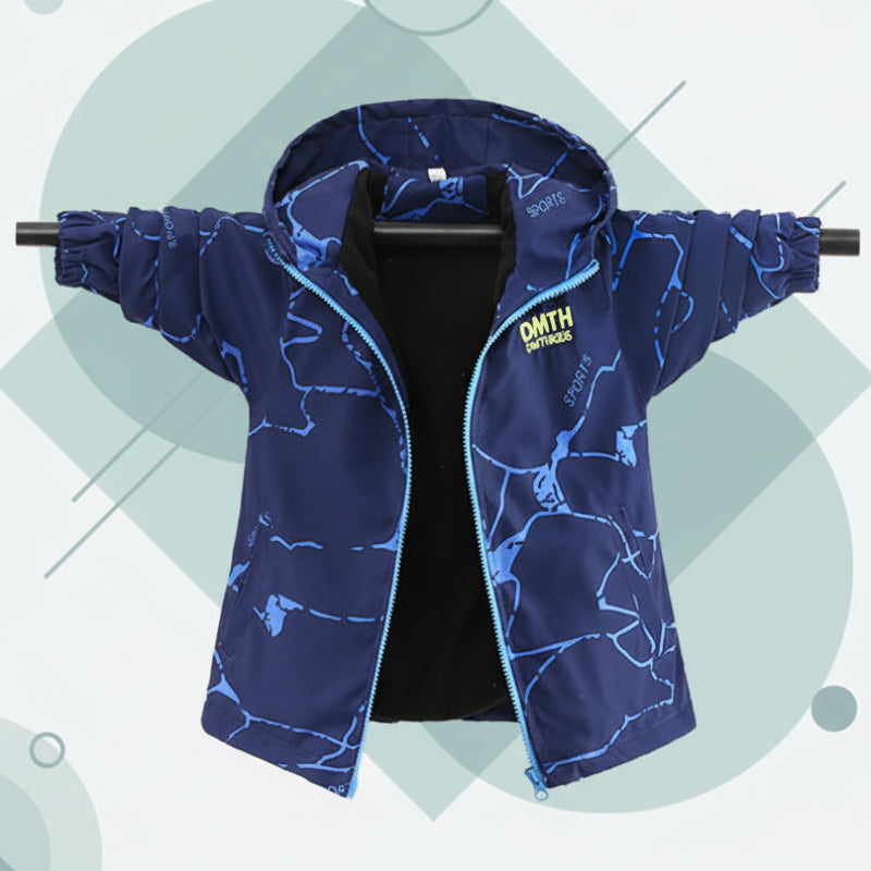 Reversible Kids Jacket – Vandtæt og vindtæt – Letvægtsjakke