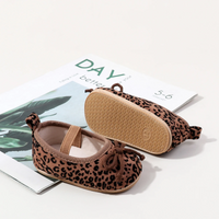 Thumbnail for TinyStyle – Sødt & elegant – babypigesko med leopardmønster
