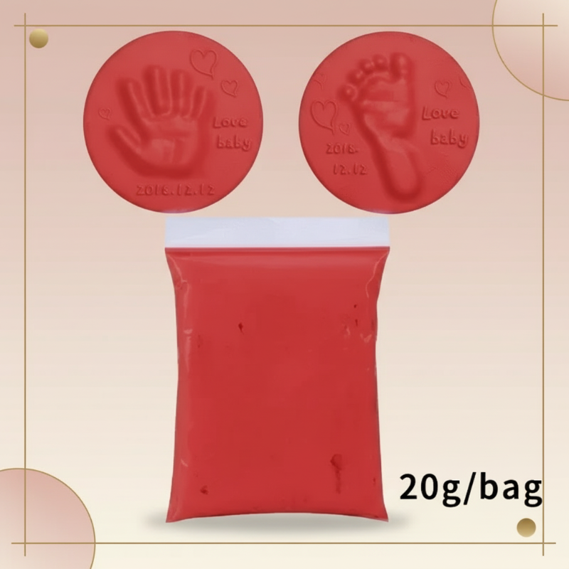 Baby Imprint Clay Kit – Minder & Unikt – Ler-aftrykssæt