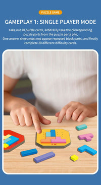 Thumbnail for Logic Blocks™ – Farve og kreativitet – Geometriske puslespil