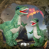 MegaDino – Eventyrligt & interaktivt – Oppustelig fjernstyret dinosaur