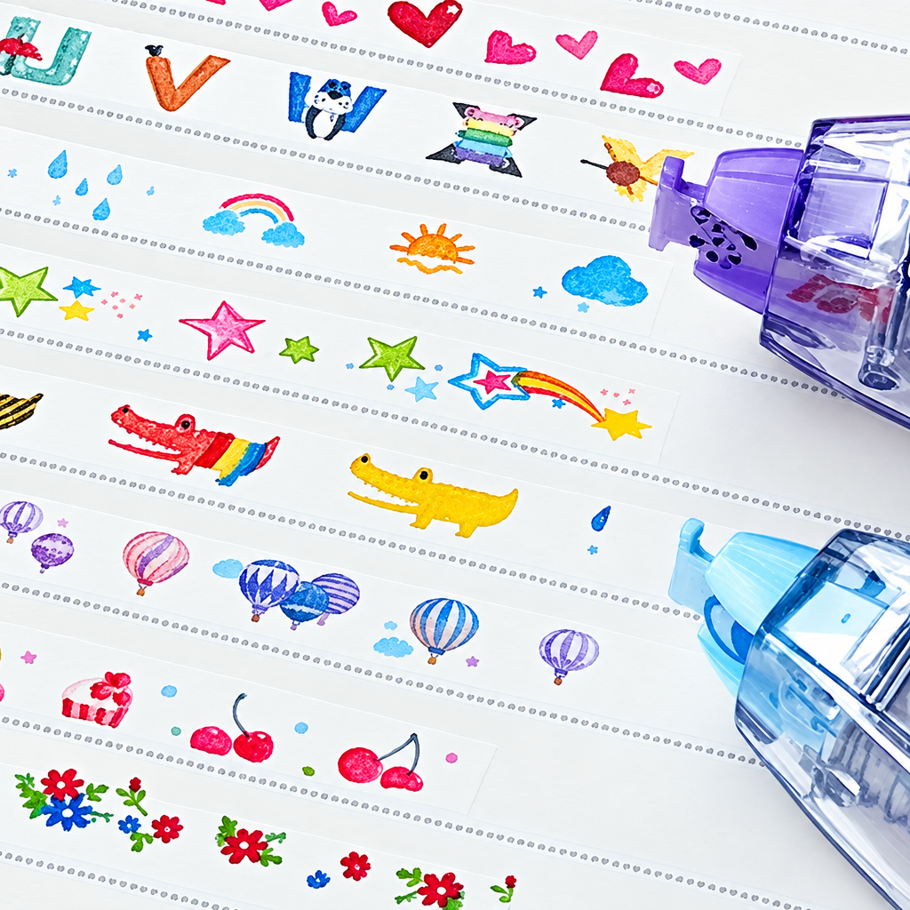DoodleTape – Dekorativ tape-rulle til journaling og håndarbejde